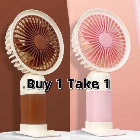 JP Portable Mini Fan USB Rechargeable Handheld Desktop Fan