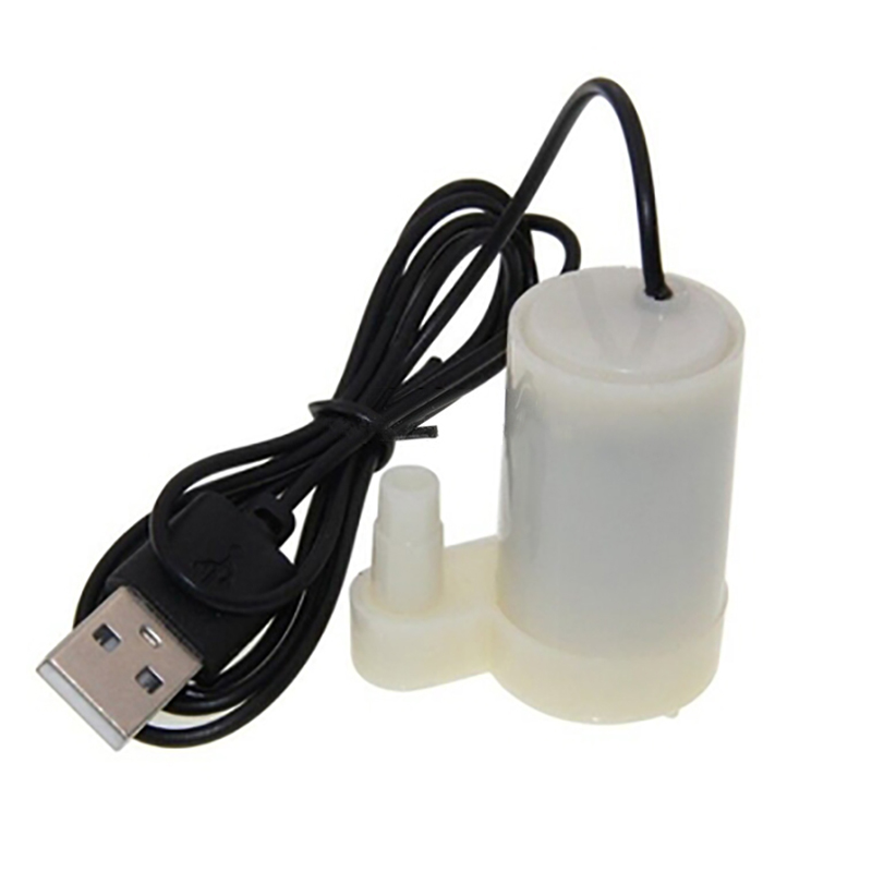 [HUSTOM] COD Máy bơm nước mini chìm siêu nhỏ USB cho bể cá động cơ DC đài phun nước hồ cá