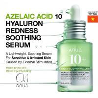 Serum làm dịu đỏ da Anua Azelaic Acid 10+ Hyaluron 30ml   | Dưỡng nhẹ dịu cho da nhạy cảm và kích ứng do tác động bên ngoài   | Làm dịu da dưỡng ẩm giảm mụn   | Sản xuất tại Việt Nam