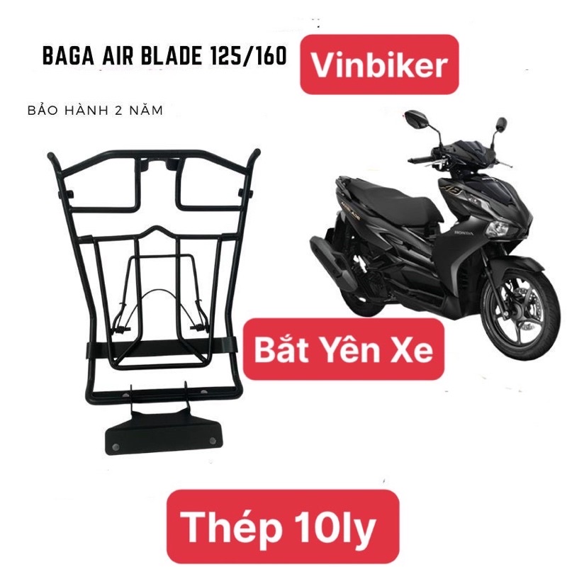 Baga Ab 2023 / Baga Airblade 2020-2023 Bắt Yên Thép 10ly Xịn