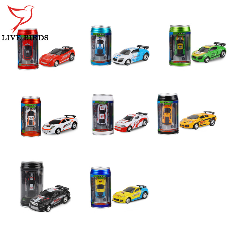 Coke Can Mini RC Car Four-way Remote Control Racing Vehicle Micro Electric Racing Car Model Toy Gifts For Kids ราคา 301 บาท*ส่งฟรี