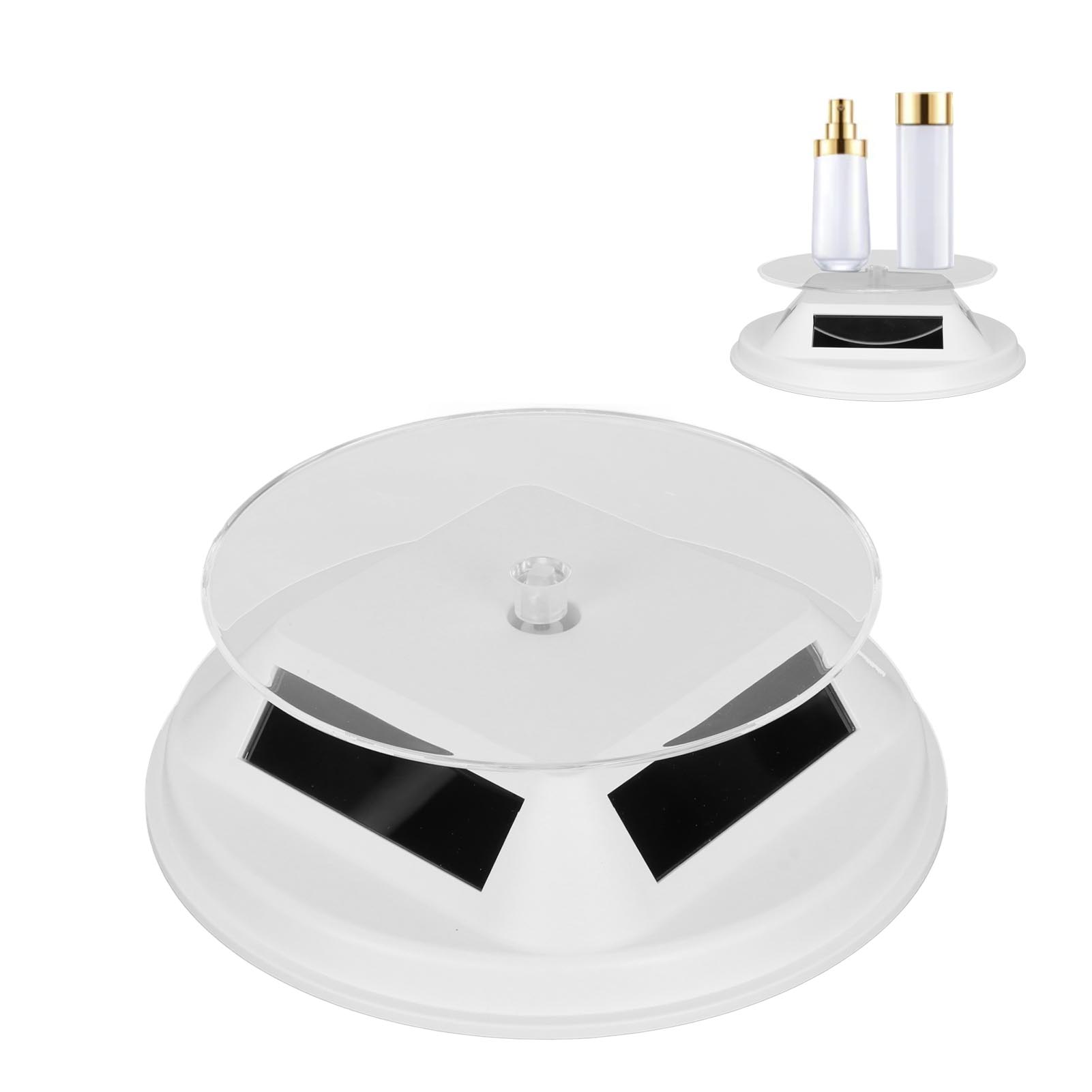 Giá trưng bày xoay điện 360 độ năng lượng mặt trời Turntable im lặng cho các sản phẩm hiển thị