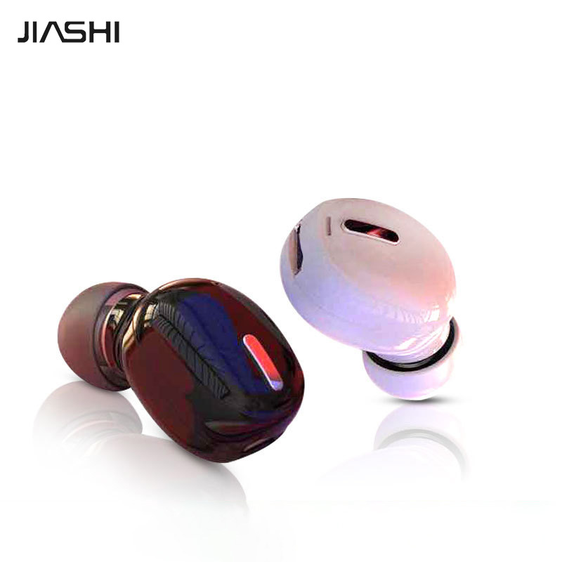 Jiashi nổ X9 tai đơn Tai nghe không dây Bluetooth 5.0 siêu nhỏ nhỏ vô hình tai tai nghe làm việc