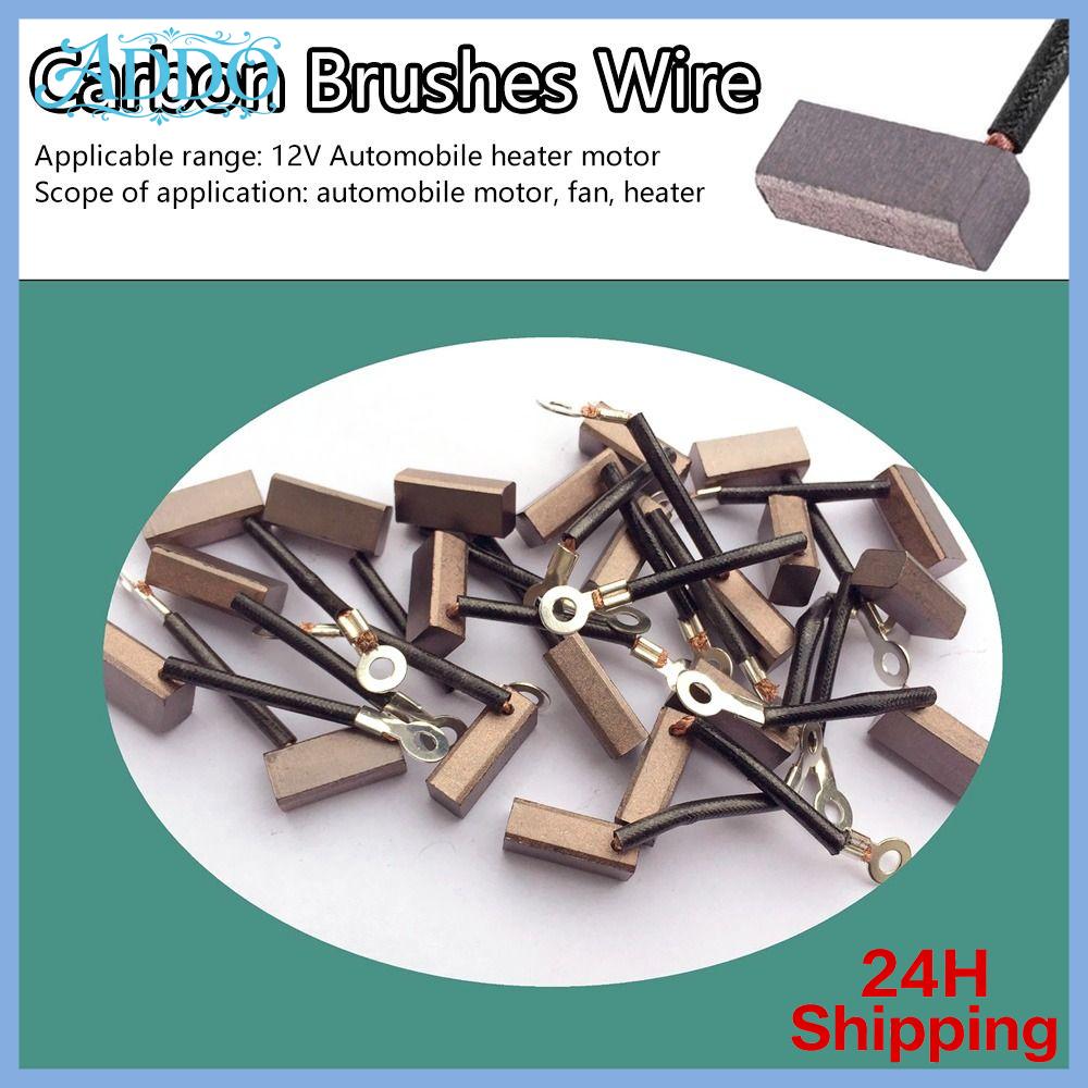 SUCHIC 10pcs Chất lượng cao J460 Generic Dẫn Máy Phát Điện Động Cơ điện Carbon Bàn Chải Dây Thay Thế bàn chải
