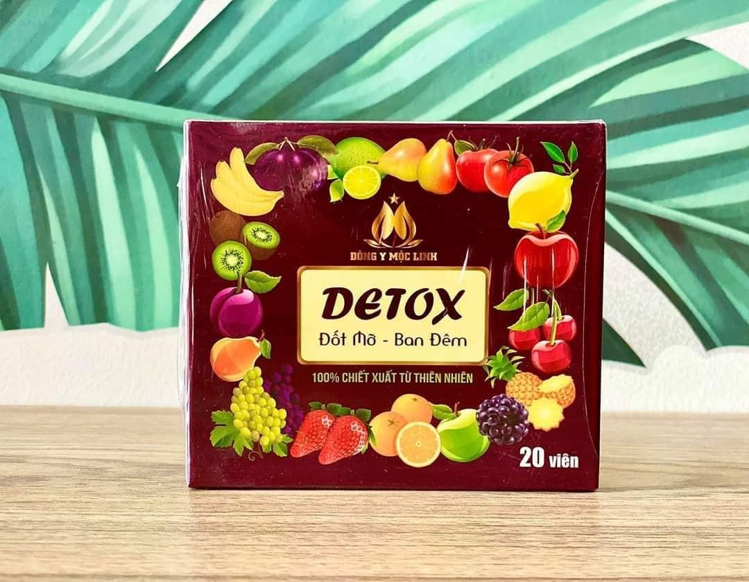 1 hộp Detox giảm cân X3 Đông Y Mộc Linh