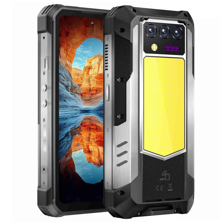Oukitel WP100 TITAN 5G Projector Rugged Phone, 16GB+512GB, 200MP Camera, Fingerprint Identification, 6.8 inch Android 14 MediaTek Dimensity 7300 Octa Core, NFC, OTG, Network: 5G (Black) ราคา 38,565 บาท*ส่งฟรี