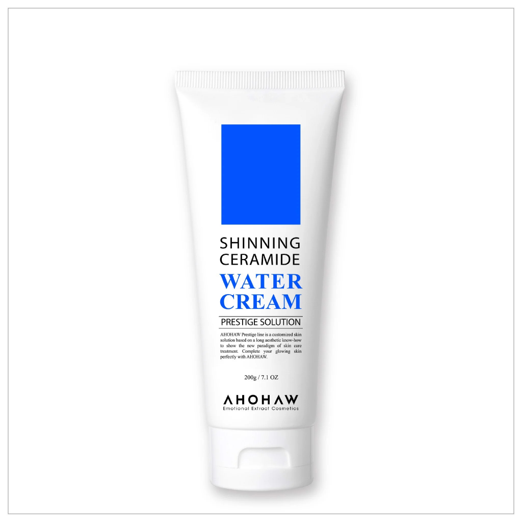 Kem Dưỡng Ahohaw Shinning Ceramide Water Cream Cấp Ẩm, Phục Hồi Da