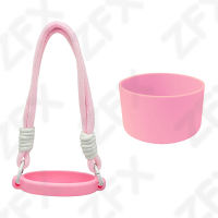 Silicone Boot for Owala FreeSip Tumbler Protector Non-Slip Rubber Cover Free Sip Paracord Handle 16oz 24oz 32oz 40oz