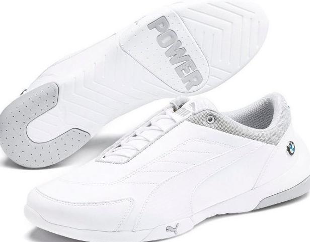 puma white shoes bmw