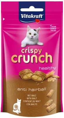 [3 Packs] Vitakraft Crispy Crunch With Malt Cat Treats 60g