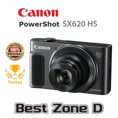 Canon PowerShot SX620 HS (Black) > 1 Year Warranty <