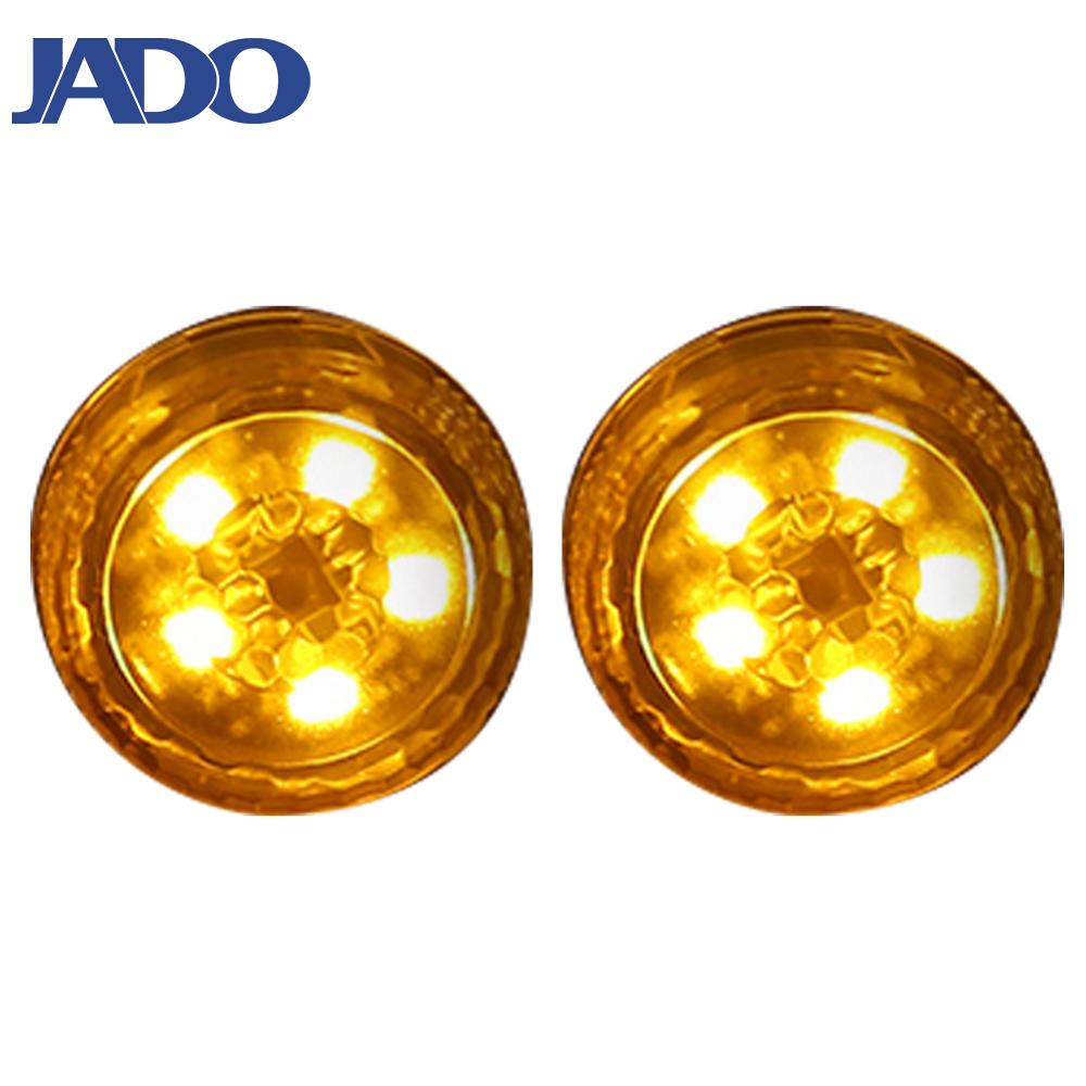 2pcs không dây dẫn cửa xe đèn cảnh báo chống rear-End va chạm đèn