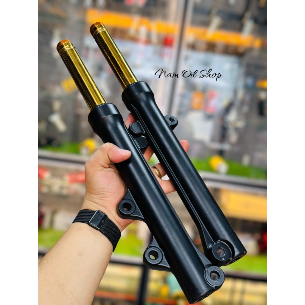 PHUỘC TRƯỚC KURADO TI VÀNG HẠ SẴN 4 PHÂN CÓ TĂNG CHỈNH DÀNH CHO XE EX150/EX155