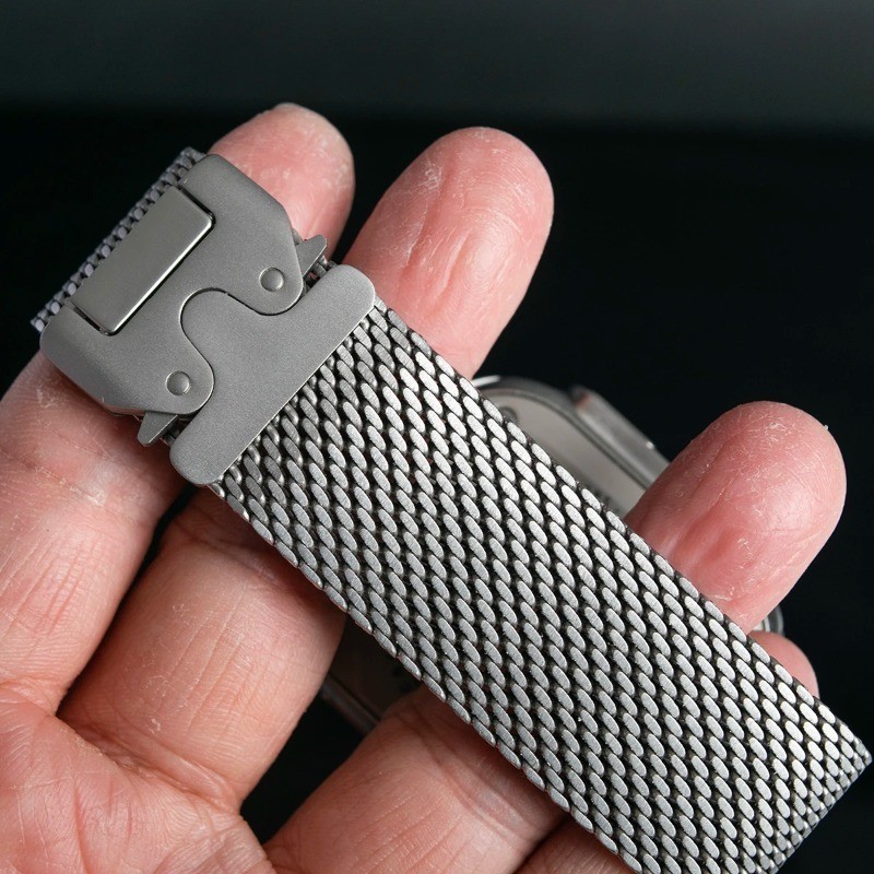 Milanese Loop Mesh Band Strap for Apple Watch Series 10 46mm 9 8 7 SE 42/44/45mm for iwatch Ultra 49mm Bracelet ราคา 299 บาท*ส่งฟรี