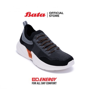ภาพหน้าปกสินค้าBata บาจา รองเท้าลำลอง รองเท้าผ้าใบ รองเท้าผ้าใบลำลอง สำหรับผู้ชาย รุ่น 3D Oxygen สีดำ 8296001 ซึ่งคุณอาจชอบสินค้านี้