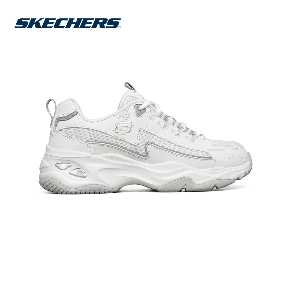 Skechers สเก็ตเชอร์ส รองเท้า ผู้หญิง Goodyear D'Lites 4.0 Sport Shoes - 149491-WHT