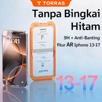 TORRAS Tempered Glass Compatible for  Tempered Glass IPhone 17/16/15/14/13 Pro Max Anti Gores Anti Spy Antigores Transparan 16 Clear Tempered IPone Anti-mengintip Screen Protector 15 Clear Full Cover