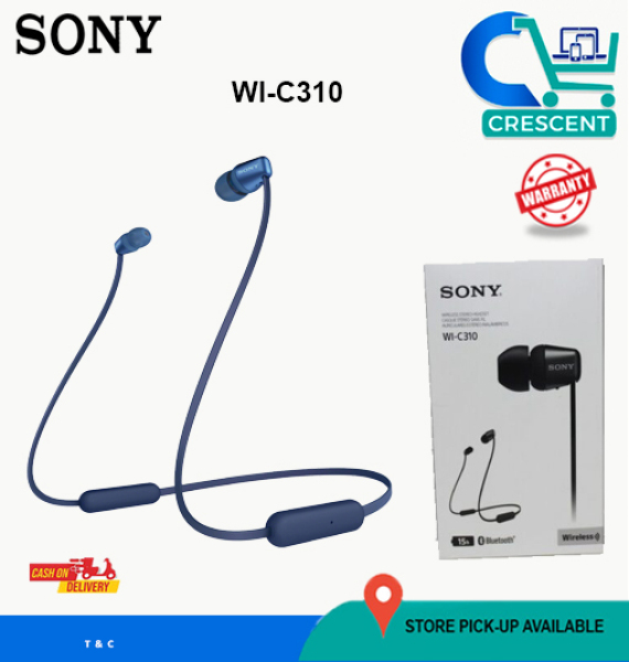 SONY Bluetooth Wireless Earphone WI-C310 LC Singapore
