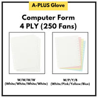 Computer Form NCR Paper 9.5 X 11 A4 1Ply 2Ply 3Ply 4Ply 250 500 1000Fans Color Kertas Komputer Dot Matrix