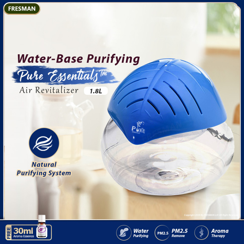 Air Cleaner And Revitalizer 1.8L Water System Aroma Air Purifier Passive Humidifier With Water Base Essential Oil Singapore