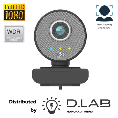 Full HD 1080P Autofocus AI Webcam With Tripod