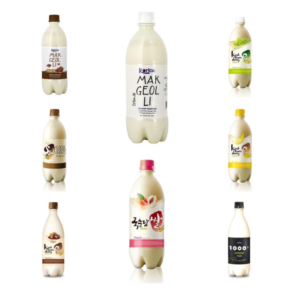 Nước gạo Makgeolli Hàn Quốc Chai 750ml