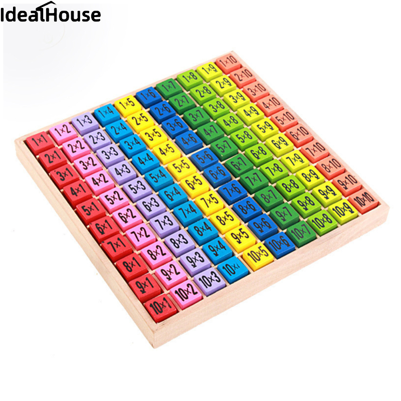 IDealHouse Store Fast Delivery Educational Wooden Toys Multiplication