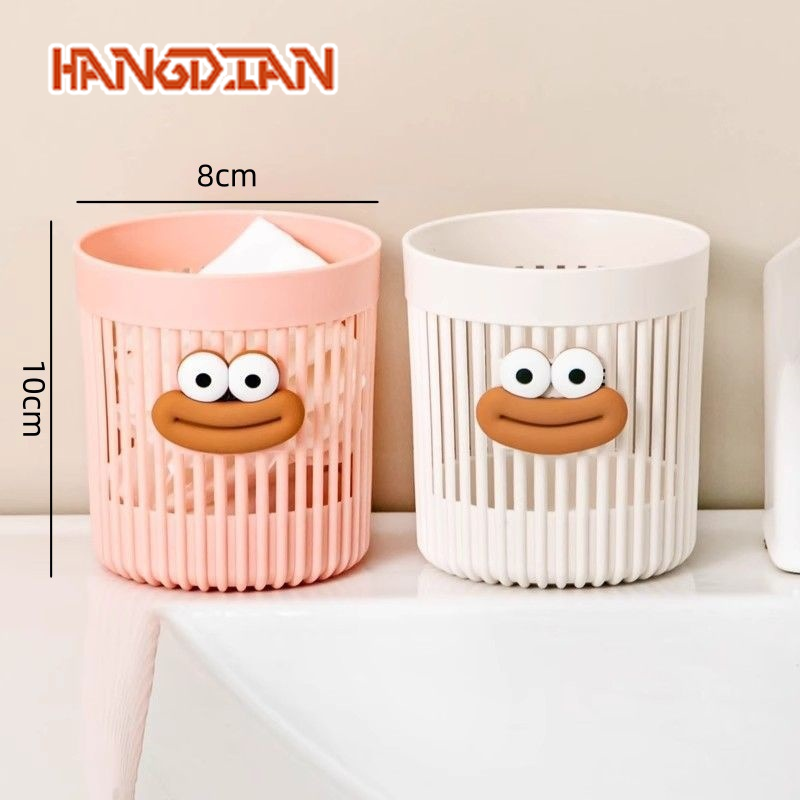 HANGDIAN Cute Duck Face Storage Basket for Desk Organization, Perfect for Pens, Tissues, and Daily Essentials ราคา 38 บาท*ส่งฟรี