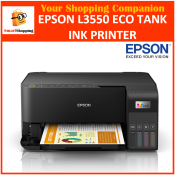 Epson EcoTank L3550 3550 All in One Ink Printer Print Scan Copy Home Borderless Printing 2 Years Sg Warranty