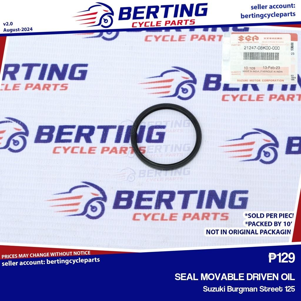 SGP OIL SEAL TORQUE DRIVE SHAFT Suzuki Burgman Street 125