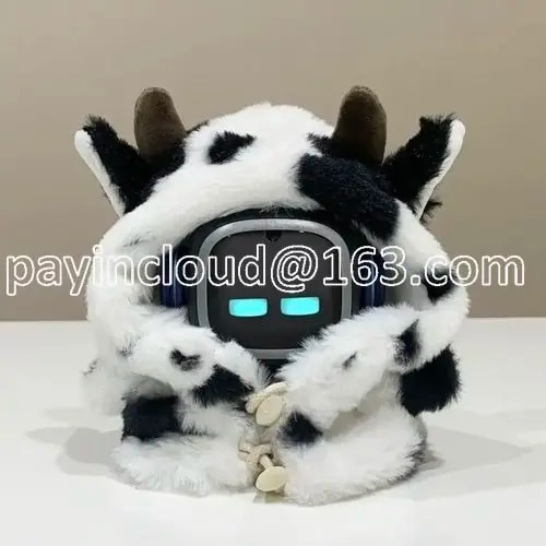 Emo Robot Intelligent Lighting Sticker Earphone Fashion Essories Do Not Include Robot Body