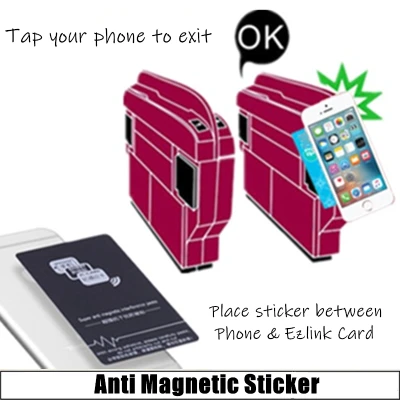 【SG Seller】Anti Magnetic Sticker for Ezlink card/Door Access Card