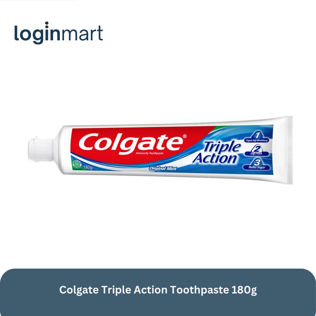 Colgate Triple Action Toothpaste 180g