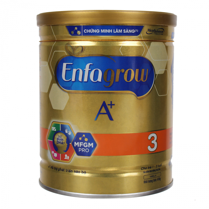 EnfaGrow A+ Số 3 830g MeadJohnson