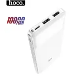 Pin Sạc Dự Phòng 10000mAh Hoco PK-01 siêu mỏng đèn LED chất liệu ABS cao cấp ( Trắng )