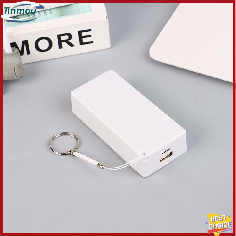 【Tinmou】🌟🌟【Hot Sale】🎈 Điện thoại di động ngân hàng sạc pin gói cho trường hợp tự làm hộp Protable đầy màu sắc stroage hộp - 4