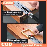 ZMONH Quick-Release Inertial Woodworking Workbench Vise Aluminum Alloy Table Clamp With 20mm Dog Holes & 0-110mm Travel Range