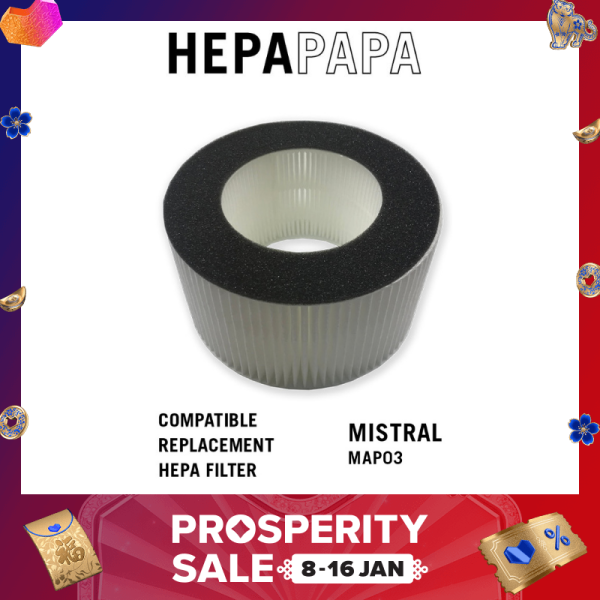 Mistral MAP03 Compatible Replacement Filter [HEPAPAPA] Singapore