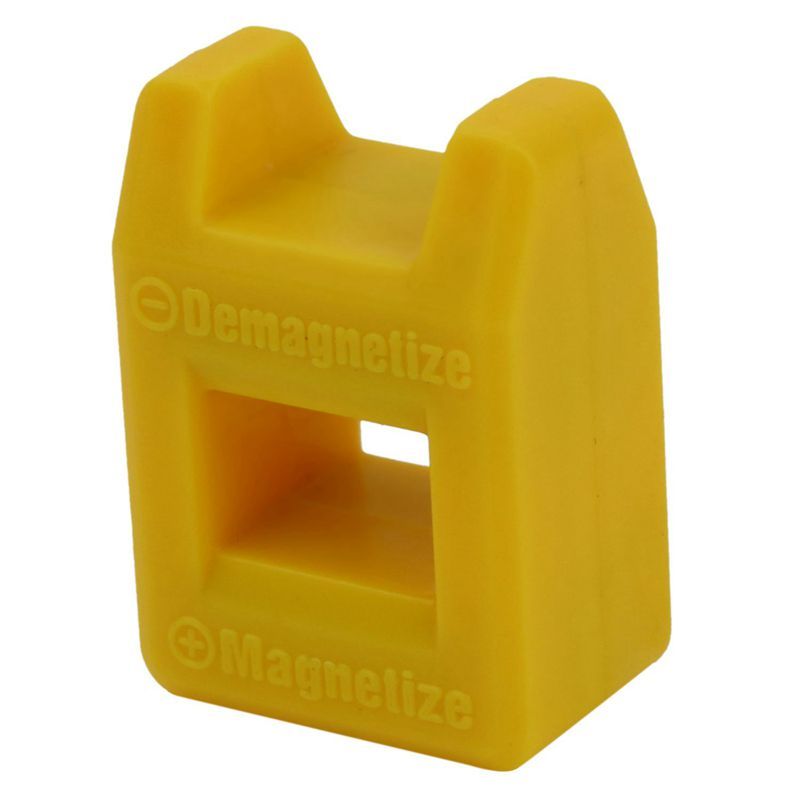Giá bán Screwdriver Magnetizer Degaussing Demagnetizer Magnetic Practical Pick Up Tool Color:Yellow