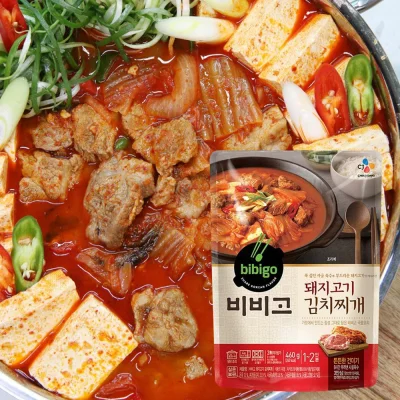 [BIBIGO]Pork and Kimchi Stew 460g bibigo food korea food k-food korea soup korean food