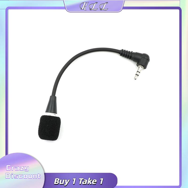 KLL Loa micro linh hoạt Giắc cắm mini 3.5mm Mic cho máy vi tính máy tính xách tay máy tính xách tay