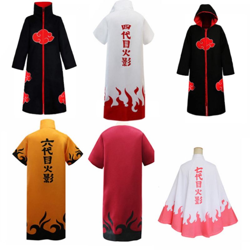 Áo choàng Cosplay hoá trang nhân vật Uchiha Sasuke trong hoạt hình Naruto