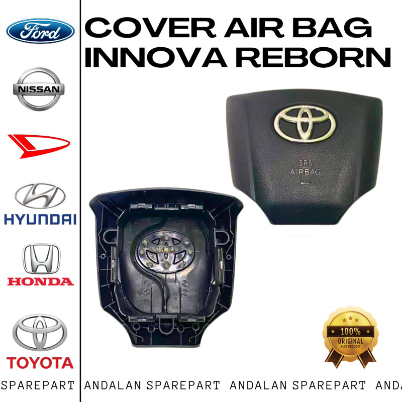 Cover airbag toyota Innova reborn original Harga 180,000 rupiah*Gratis Ongkir