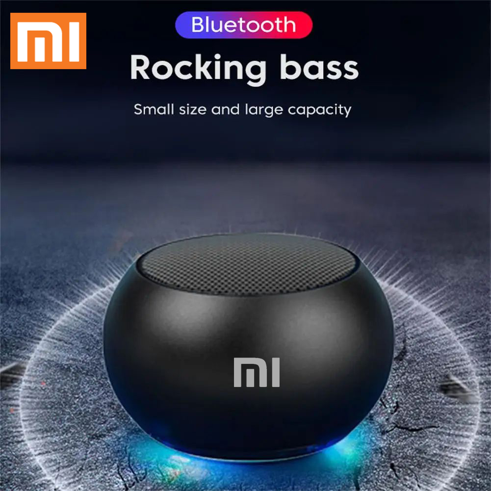 100% Quality+COD XIAOMI Mini Car Bluetooth Speaker Portable Outdoor Portable Computer Gift Audio