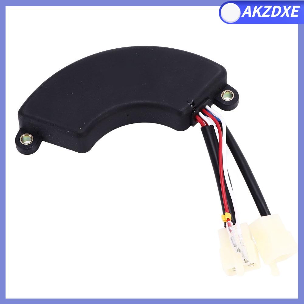 AKZDXE 7-8KW Bộ điều chỉnh điện áp AVR 3 pha 380V Phổ quát Phụ kiện điều chỉnh điện áp Nguồn dự phòng Phong cách nửa trăng Bộ điều chỉnh điện áp tự động Máy phát điện chạy xăng