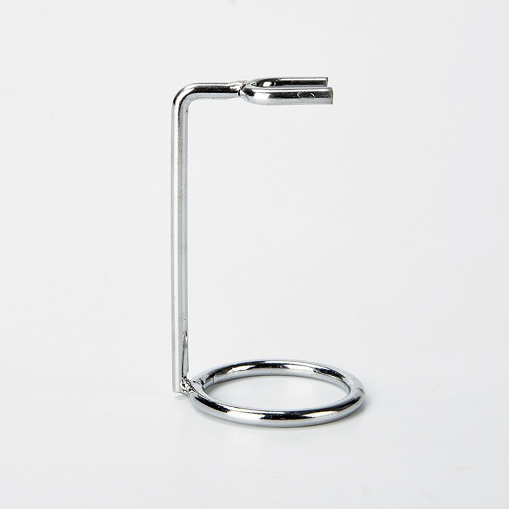 Men New Stainless Art Safety Steel Stand Razor Edge Metal Double Razor Holder L2F1