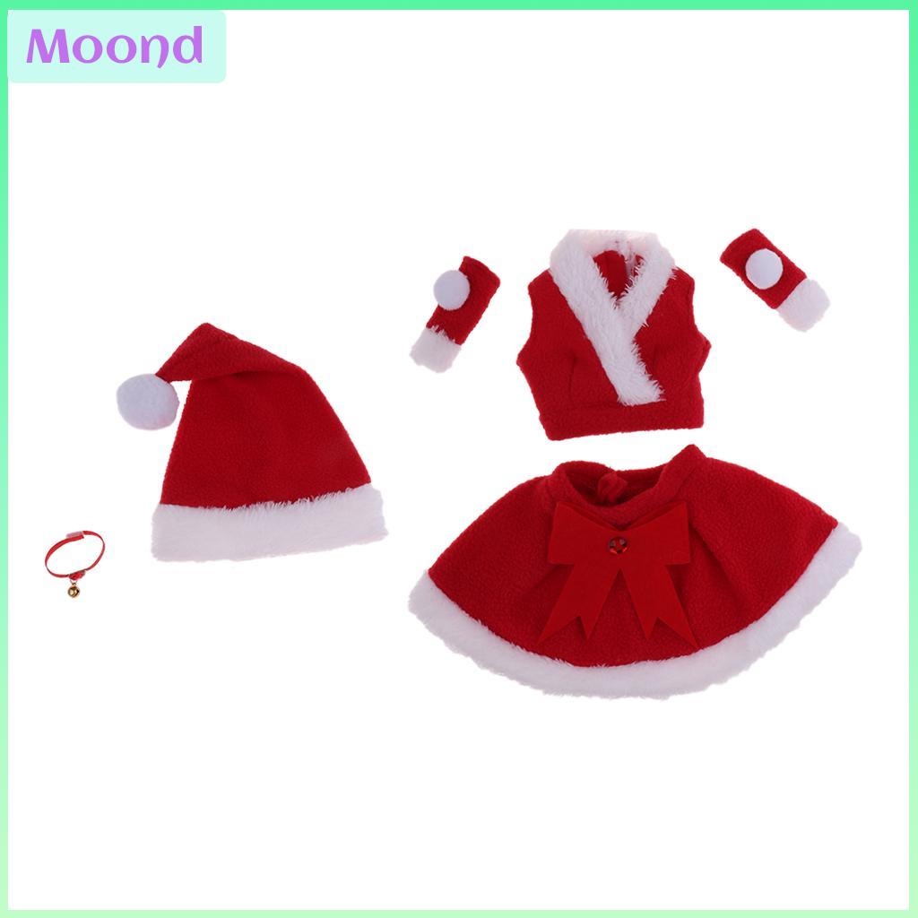 โมเดลฟิกเกอร์ อาร์ตทอย กล่องสุ่มของสะสม ของเล่นและโมเดลสะสม Kesoto 5pcs Christmas Clothes Outfits for 1/3 Night Lolita Dress Up Christmas Dress