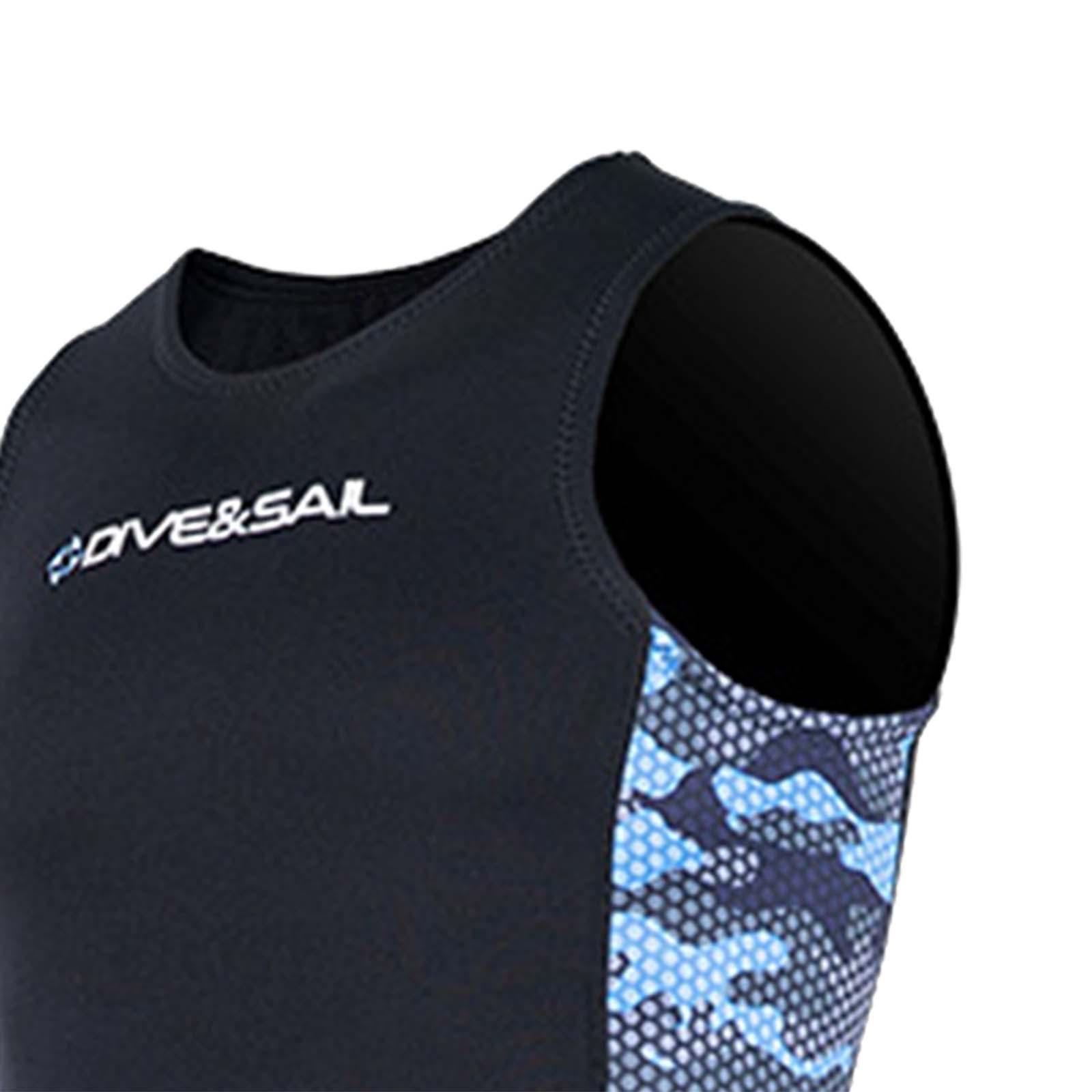 Sooop Phụ Nữ Người Đàn Ông Wetsuit Vest Lướt Sóng Tops Lặn áo vest sát nách Bộ đồ lặn Áo Khoác Cho C