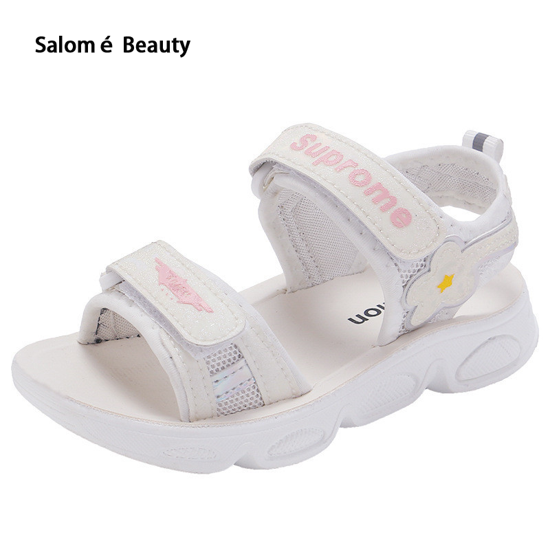 Boys' Sandals Summer New Men's Shoes Korean Edition Fashionable Boys' Beach Shoes Women's Sandals ราคา 174 บาท*ส่งฟรี