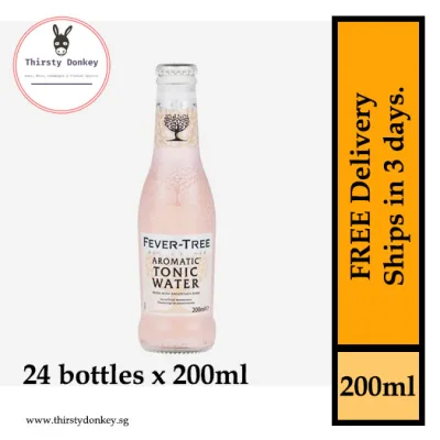 Fever Tree Premium Aromatic Tonic (24 bottles X 200ml)